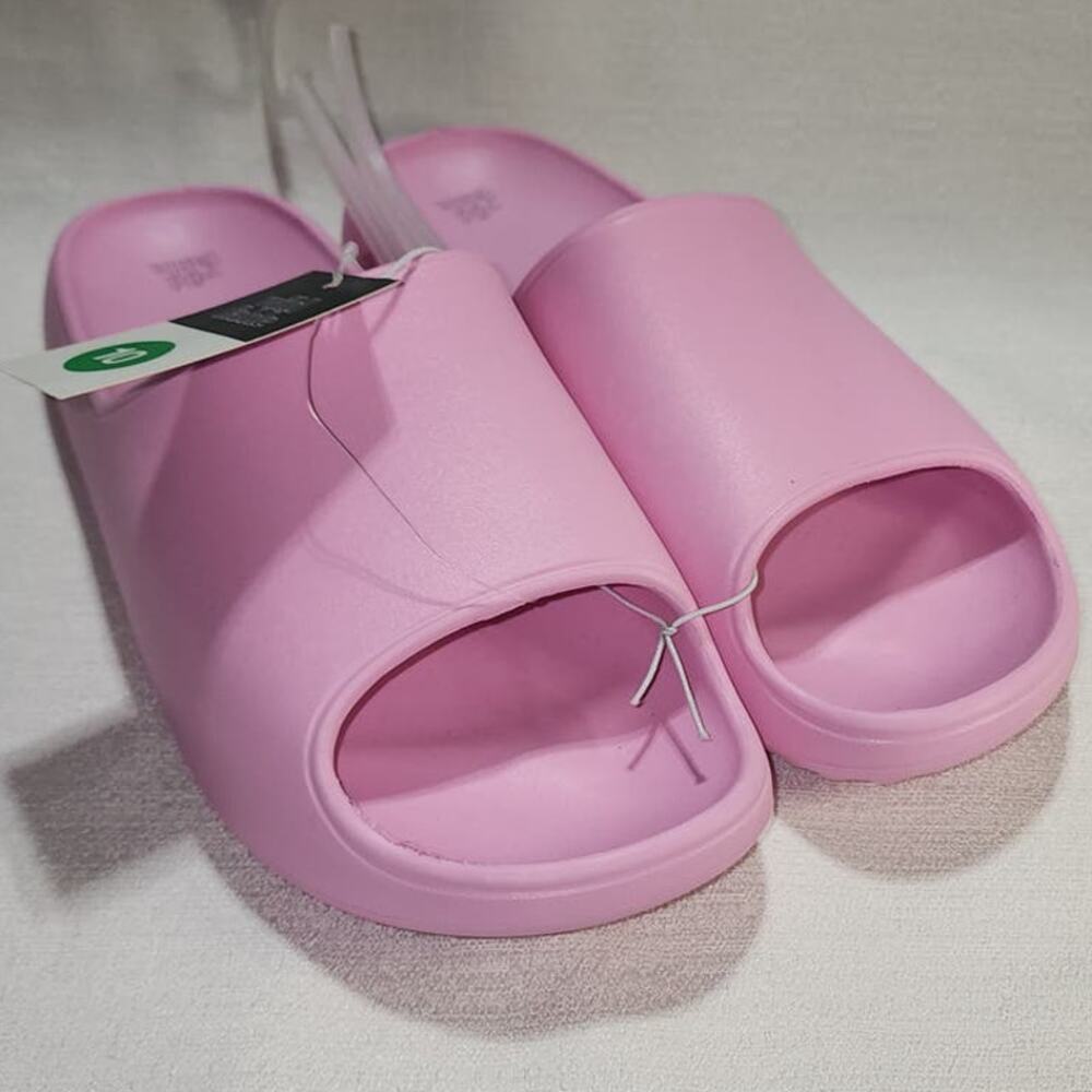 wild fable slides size 10 women's all pink